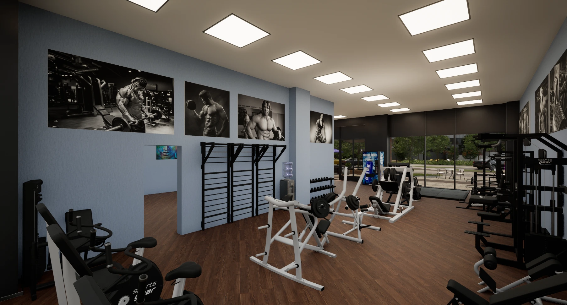 ЖК VOXHALL — Sports hall 1